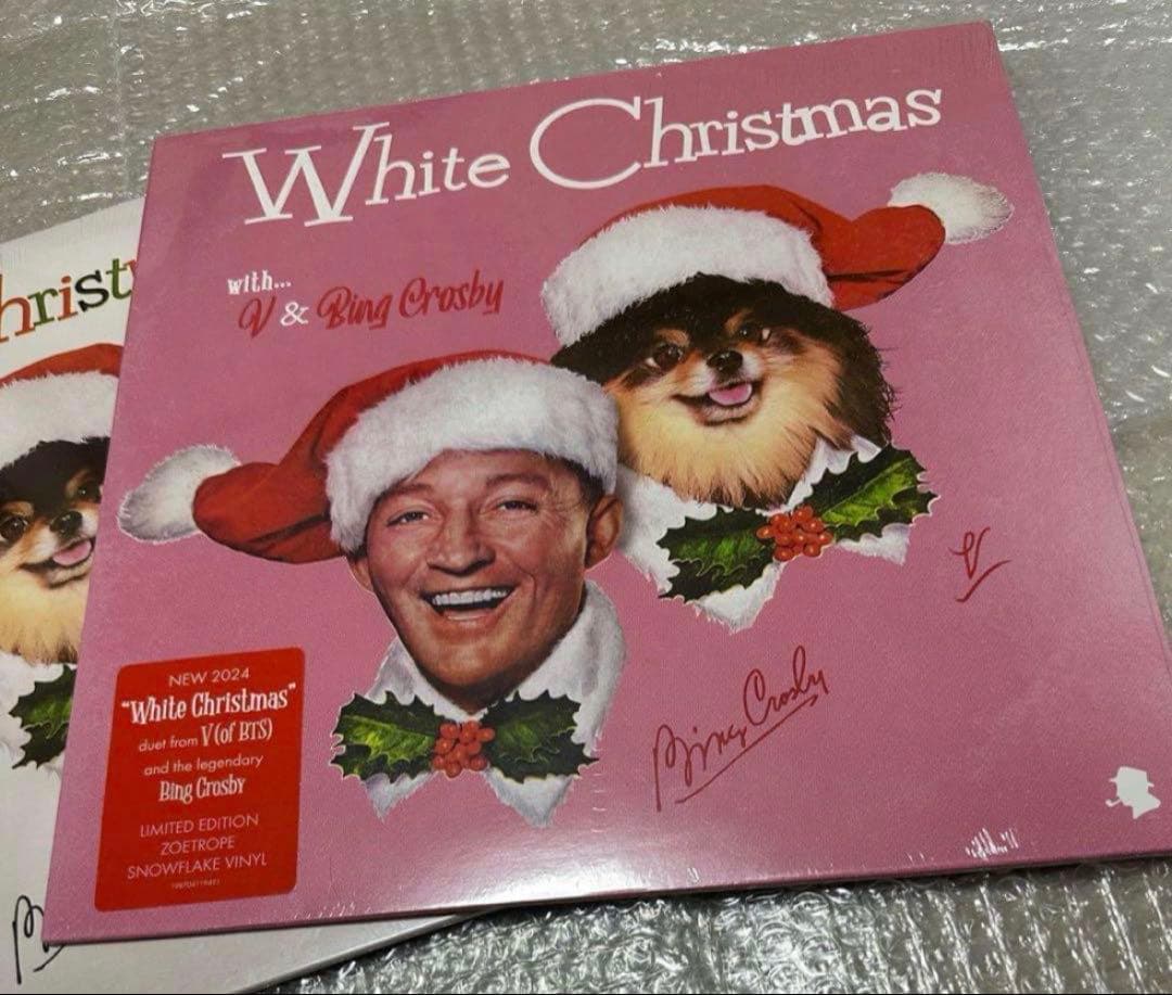 【新品未開封】BTS V テテ White Christmas Vinylセット