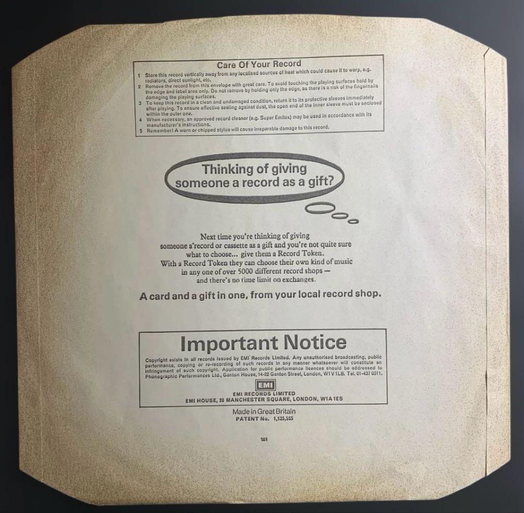 Pink Floyd / Meddle UK盤LP