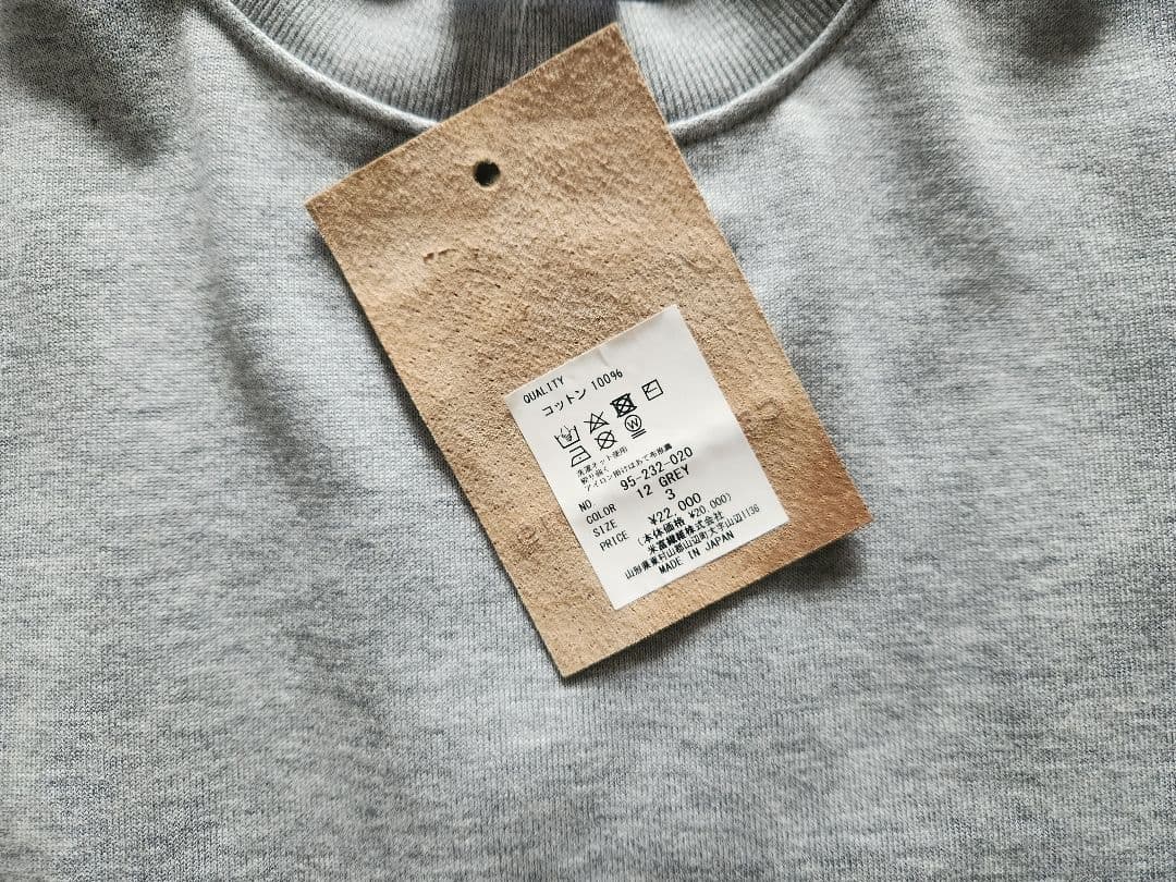 新品 Yonetomi Sea Marudo knit tee 3