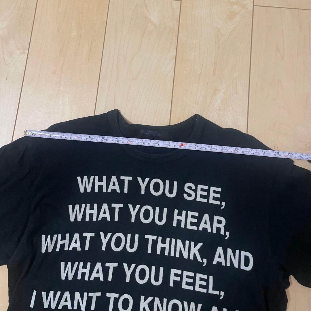 トップス junya watanabe man AD2001 poem 2002SS