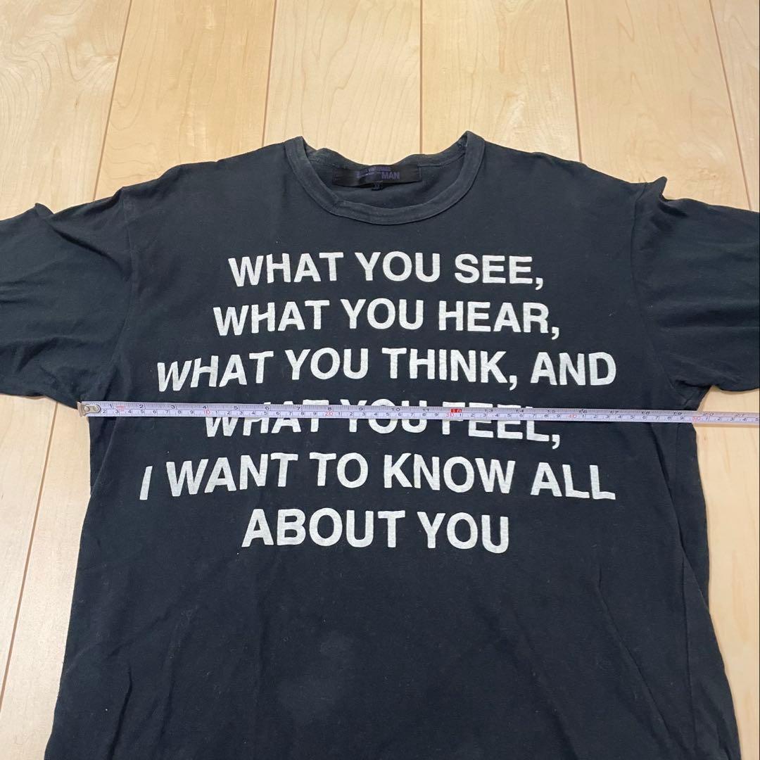 トップス junya watanabe man AD2001 poem 2002SS