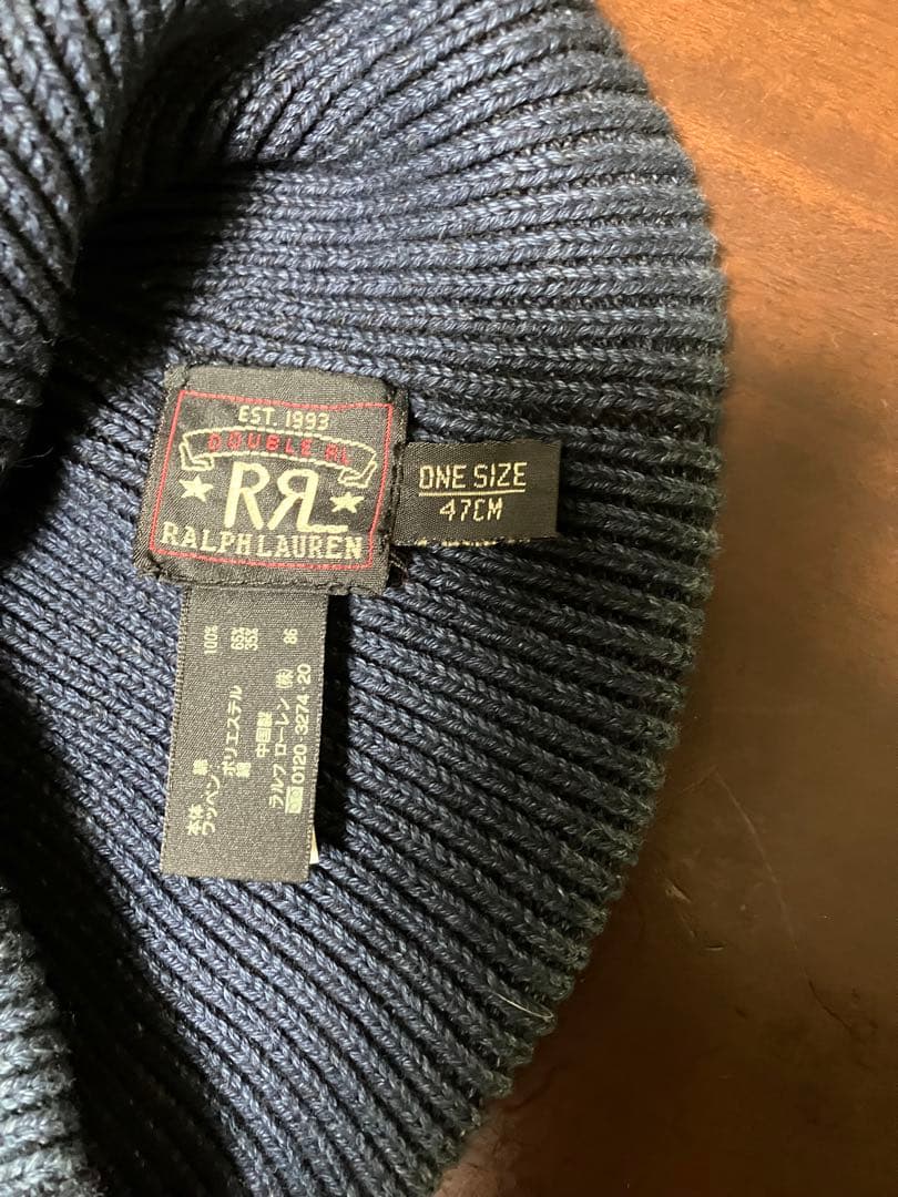 Double RL Ralph Lauren ニット帽