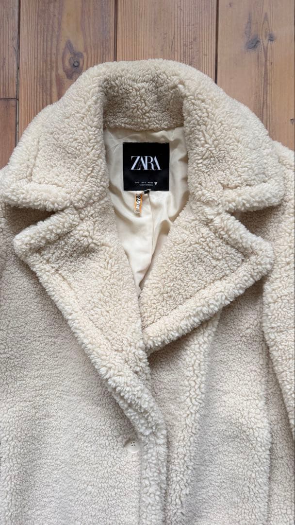 ZARA テディコート S 希少 クリーニング済