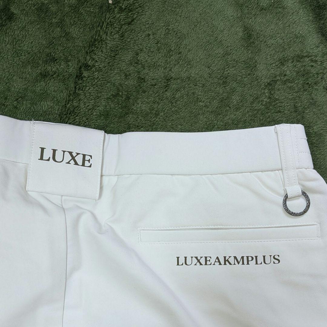 【新品】LUXEAKMPLUS 防風ヘムロゴストレッチロングパンツXXLサイズ
