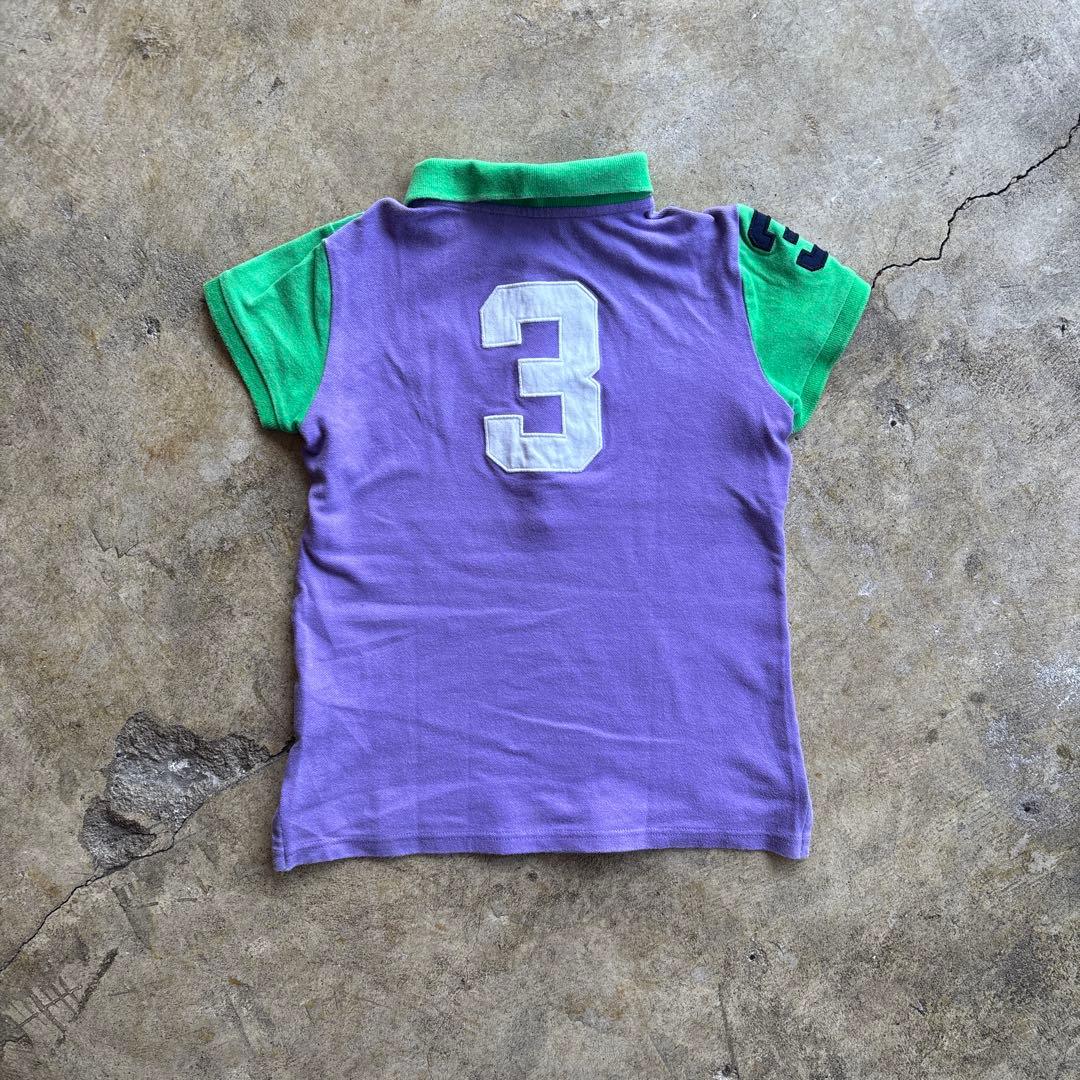 RALPH LAUREN big pony polo shirt ピチT