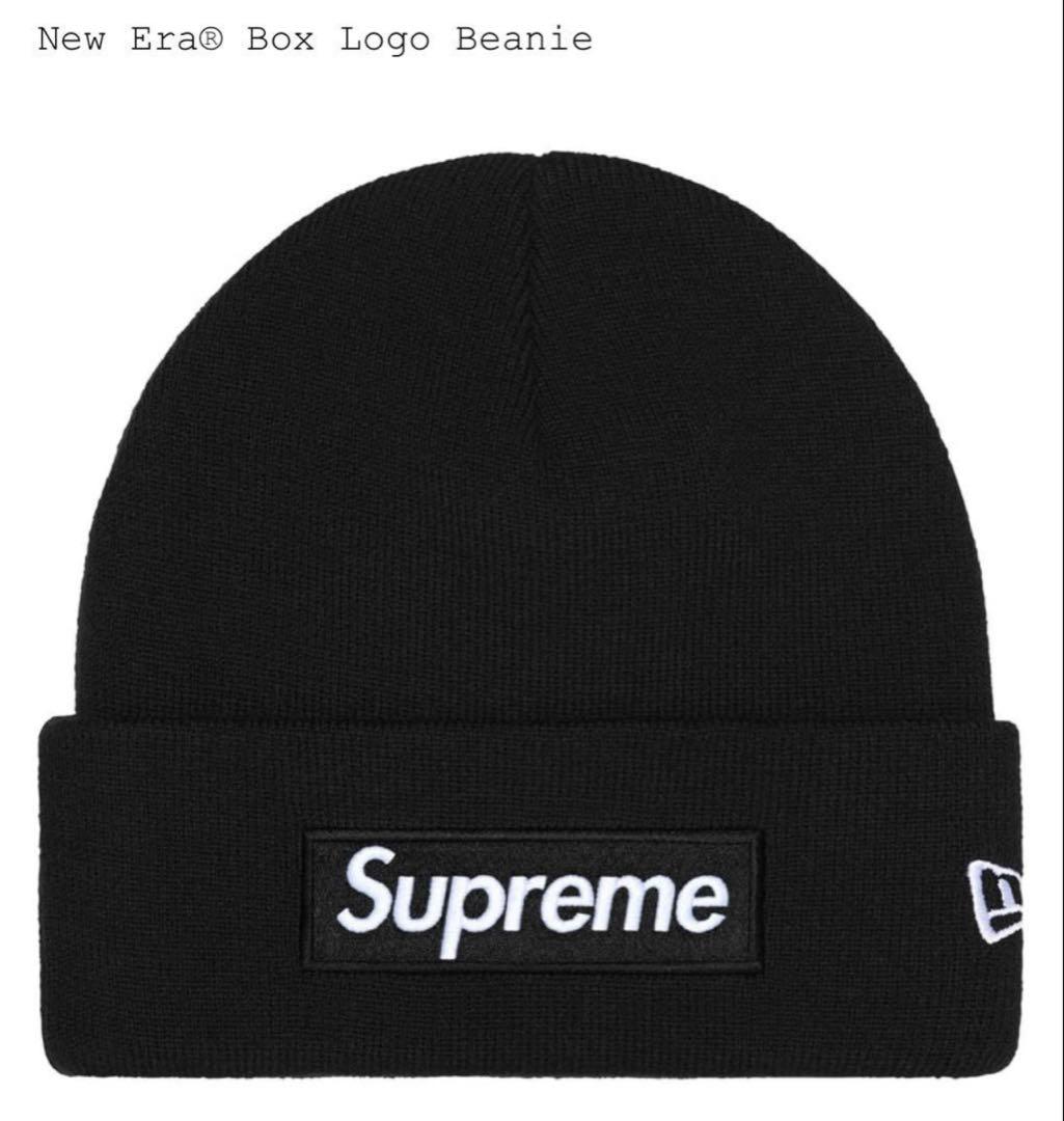 Supreme New Era® Box Logo Beanie ブラック