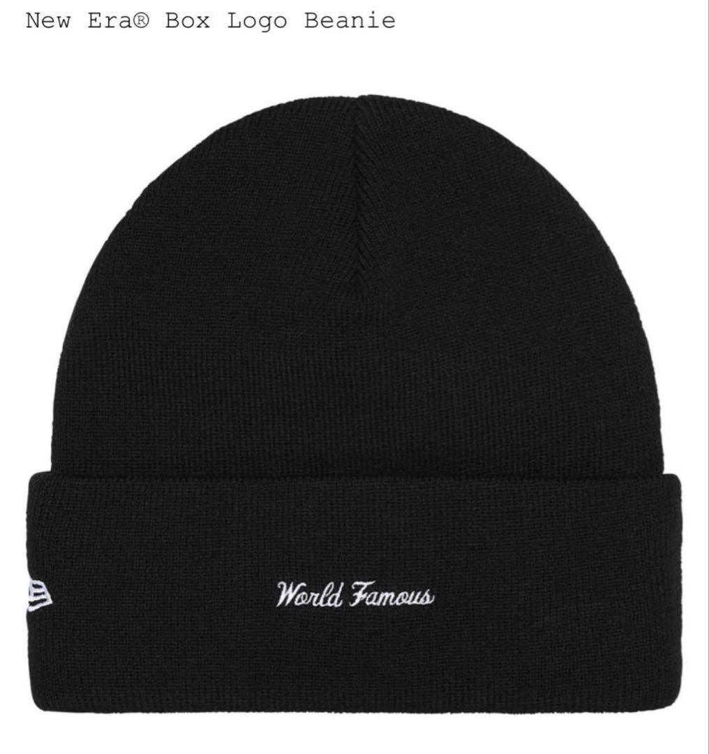 Supreme New Era® Box Logo Beanie ブラック
