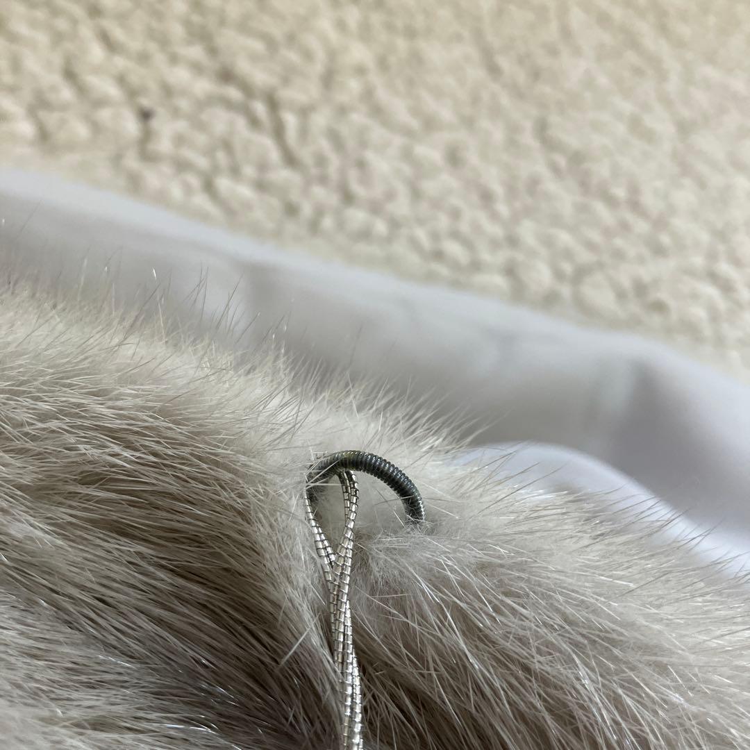 新品未使用✨ サファイアミンク　ショール　高級 大判