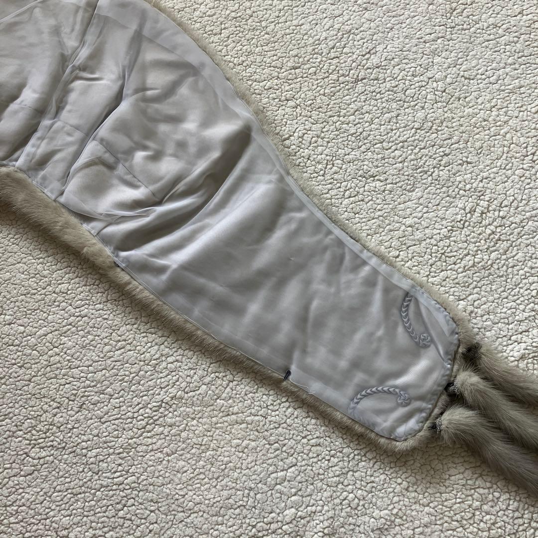 新品未使用✨ サファイアミンク　ショール　高級 大判