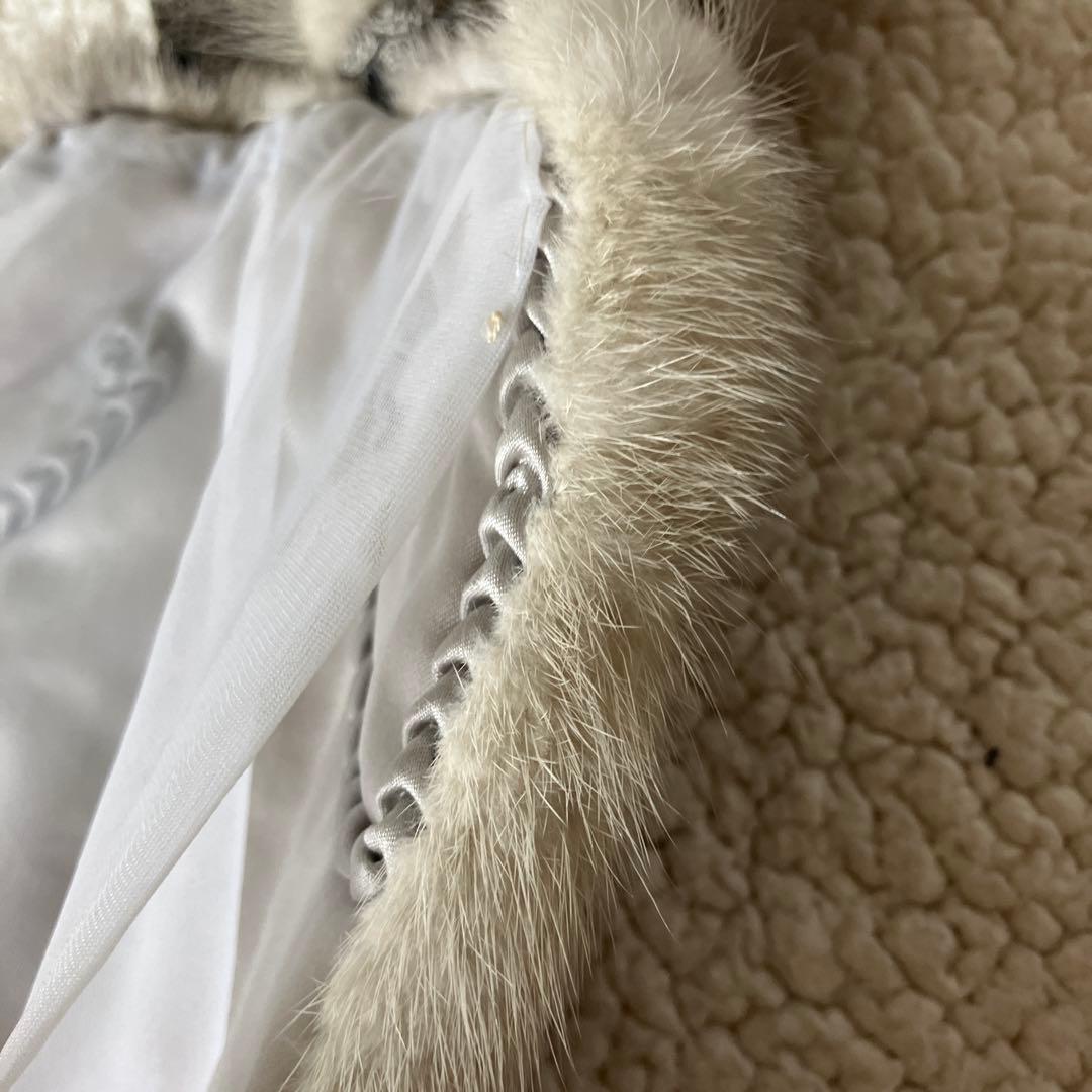 新品未使用✨ サファイアミンク　ショール　高級 大判