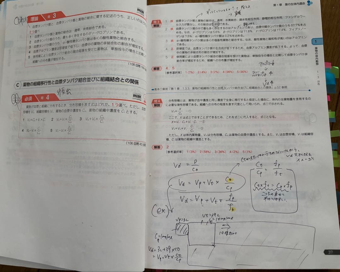 薬剤師国家試験　111回　青本青問　9セット