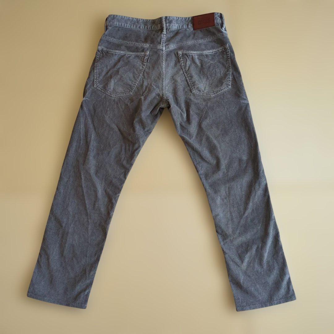 INCOTEX CINQUE コーデュロイパンツ チャコールグレー W32