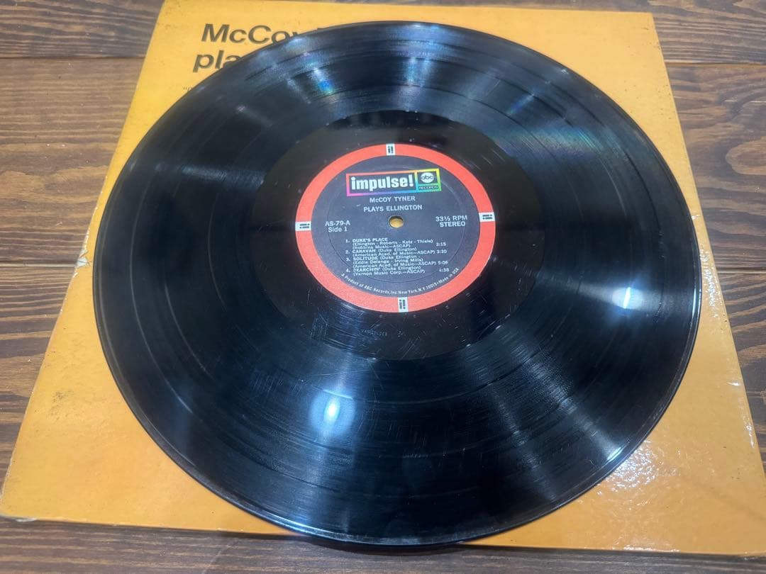 McCoy Tyner plays Ellington LP レコード