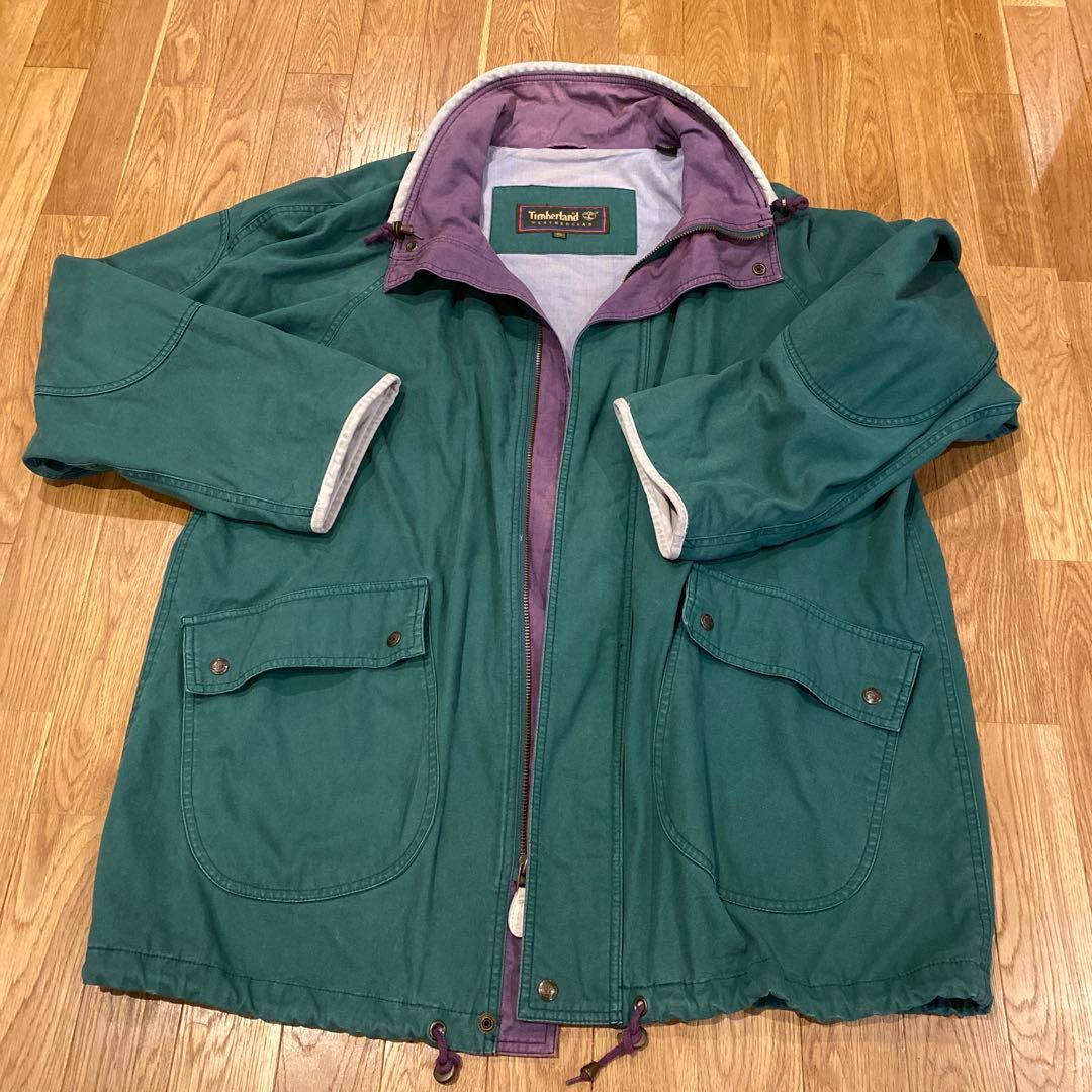 週末限定価格　レア　90s Tinberland コットン　カバーオール　XL