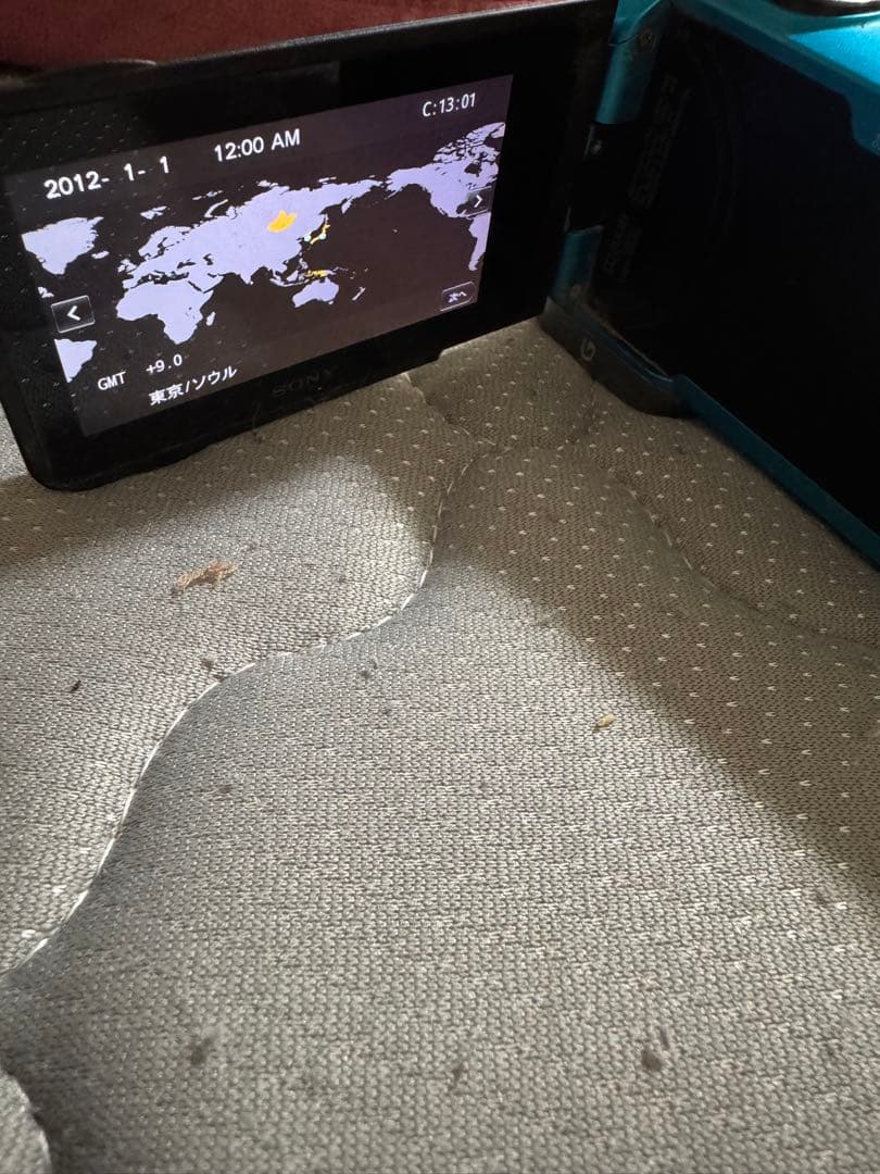 SONY 防水コンパクトデジタルカメラ 青