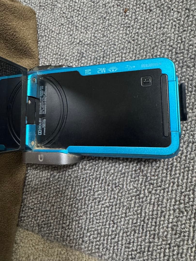 SONY 防水コンパクトデジタルカメラ 青