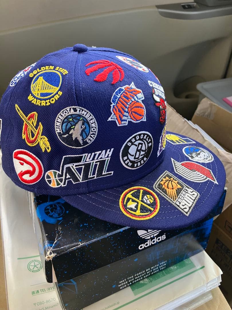 NBA 59FIFTY ネイビーキャップ 7 1/4