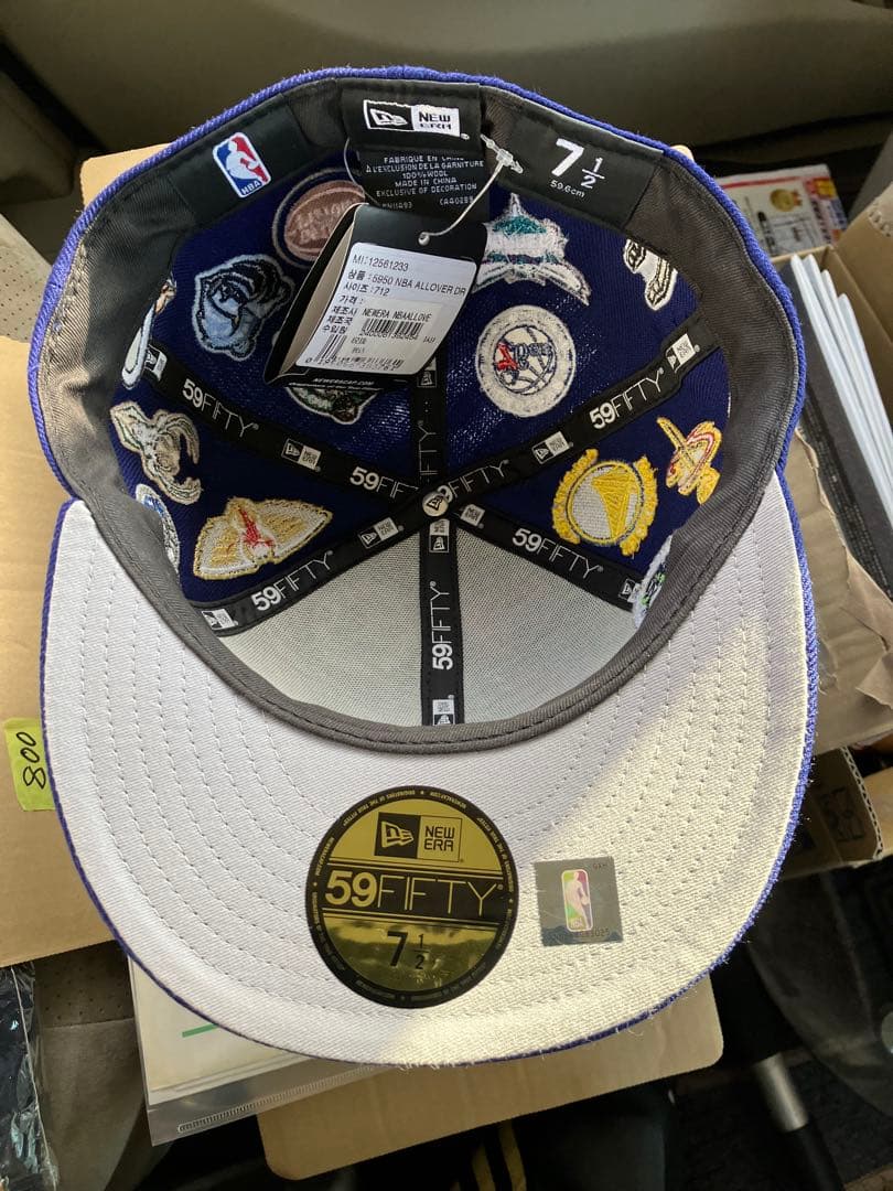 NBA 59FIFTY ネイビーキャップ 7 1/4