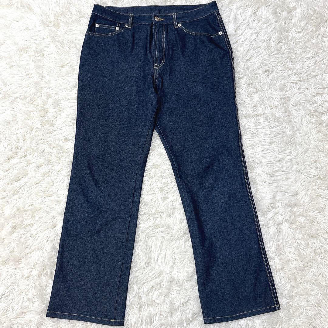美品　B3 B-Three ビースリー　ストレッチデニムパンツ　美脚パンツ　40