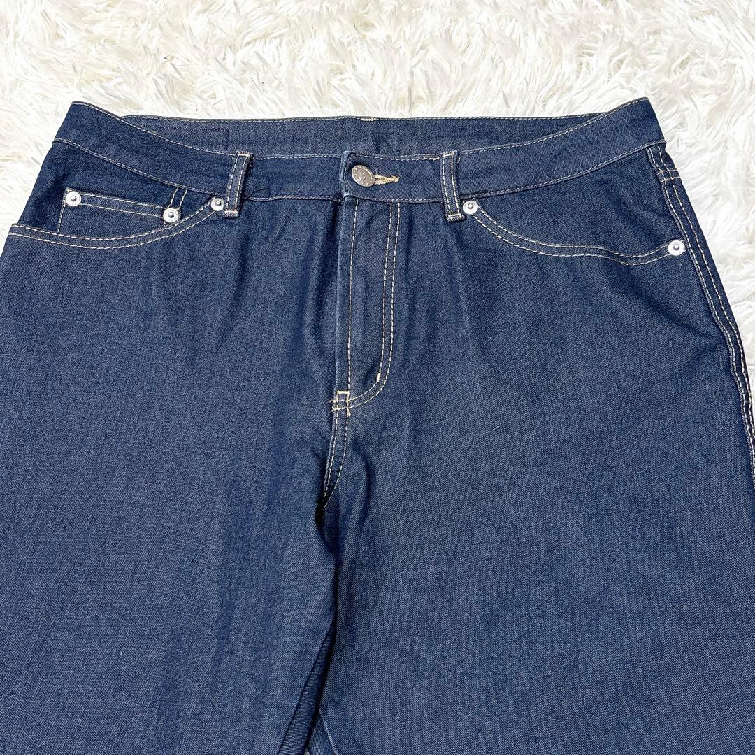 美品　B3 B-Three ビースリー　ストレッチデニムパンツ　美脚パンツ　40