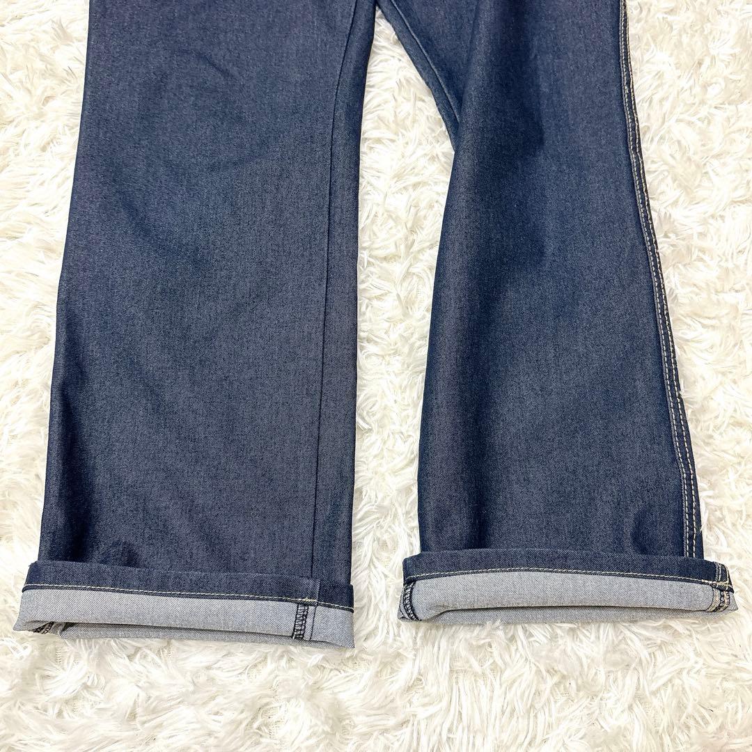 美品　B3 B-Three ビースリー　ストレッチデニムパンツ　美脚パンツ　40