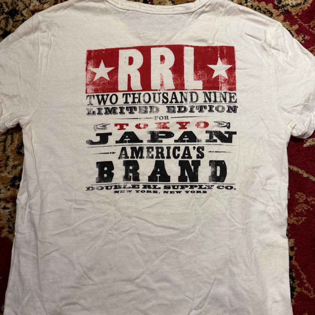RRL limited edition 期間限定ホワイト Tシャツ XSサイズ