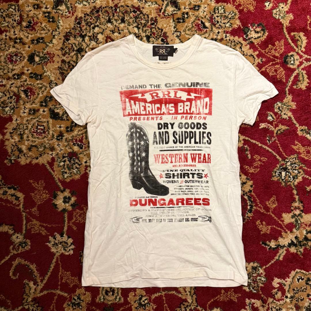 RRL limited edition 期間限定ホワイト Tシャツ XSサイズ