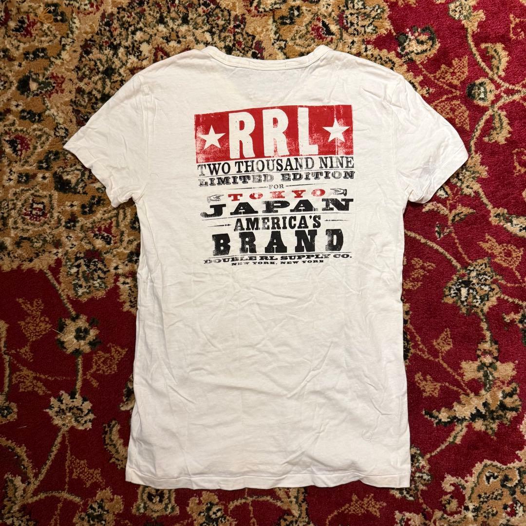 RRL limited edition 期間限定ホワイト Tシャツ XSサイズ
