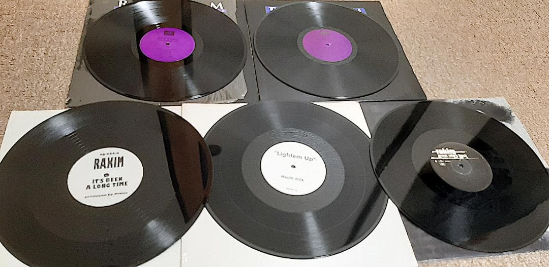 Rakim(ラキム) レコード5枚セット LP2枚 シングル3枚 まとめ