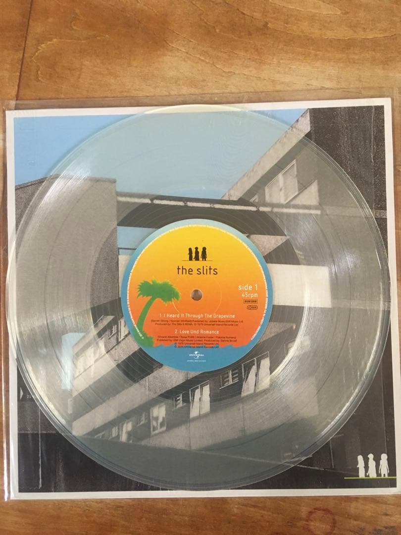 The Slits 10インチレコード 45rpm