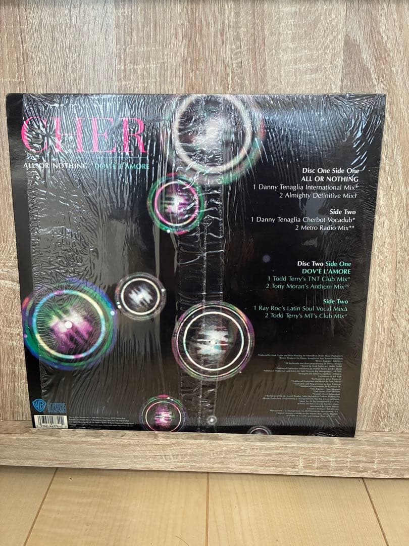 Cher All or Nothing 2枚組レコード