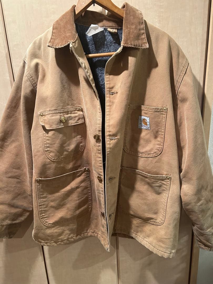 Carhartt ミシガンチョアコート　80年代ダック地カバーオール
