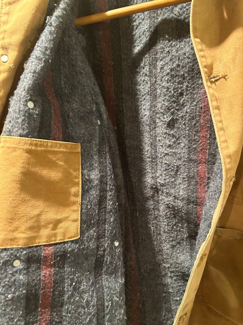 Carhartt ミシガンチョアコート　80年代ダック地カバーオール