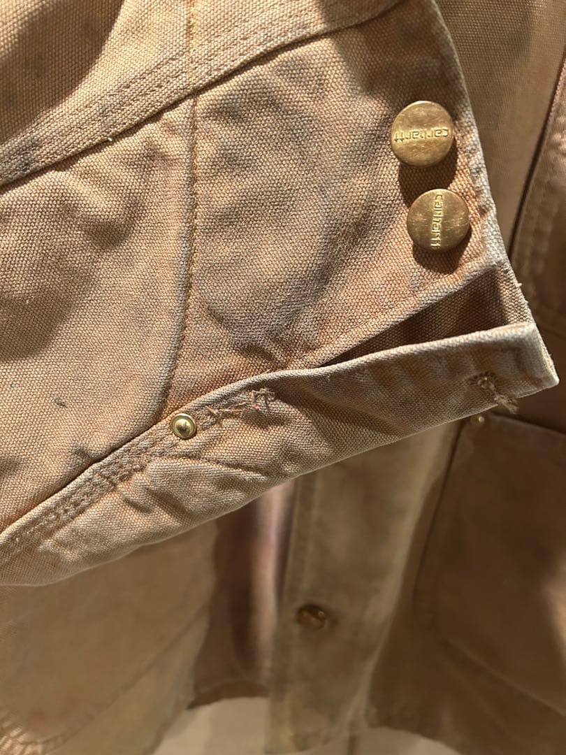 Carhartt ミシガンチョアコート　80年代ダック地カバーオール