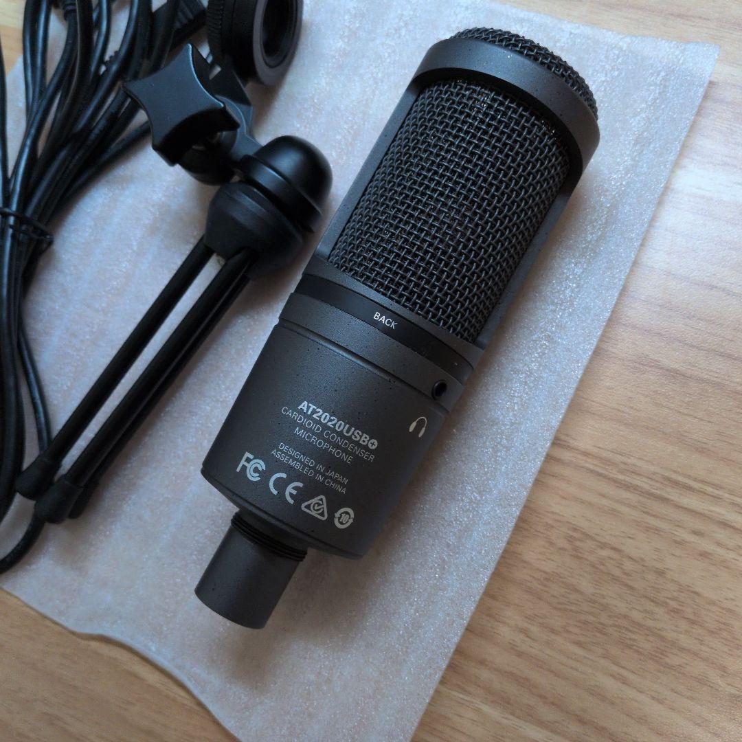 【美品・完備品】audio−technica AT2020USB+