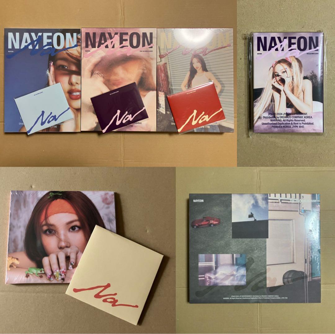 【初回特典付／新品未開封】TWICE NAYEON Na ナヨン　4形態セット