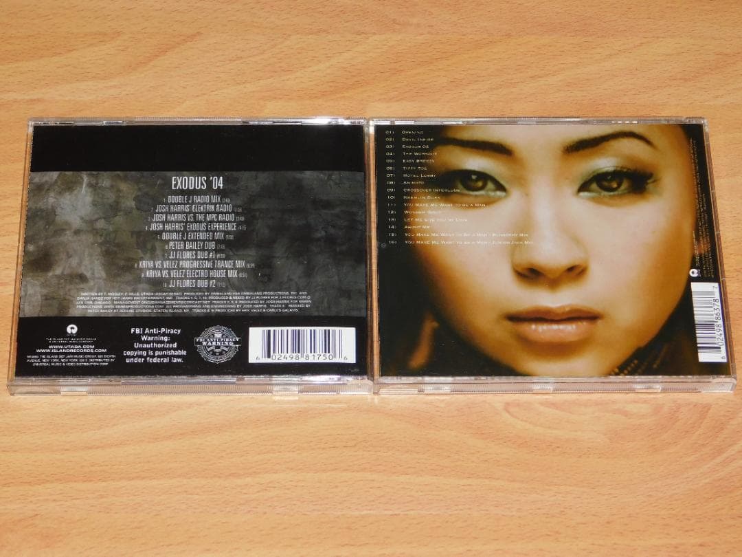 UTADA　Exodus　海外盤CD　2枚　宇多田ヒカル