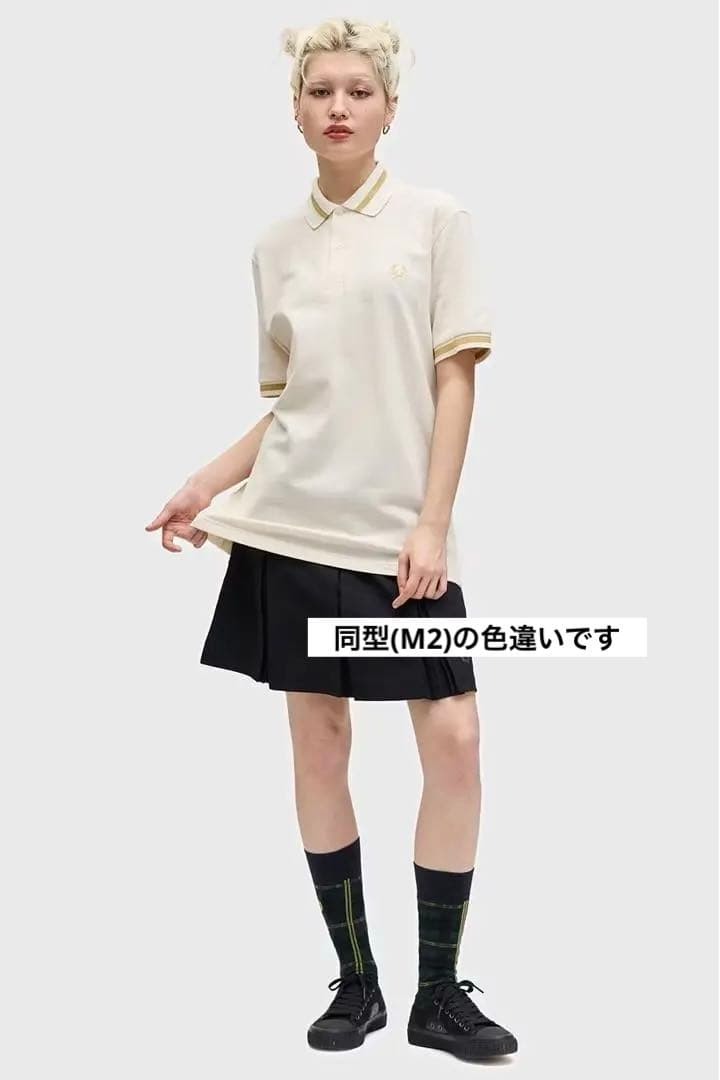 FRED PERRY ポロシャツ(M2) Lサイズ 40 アイボリー