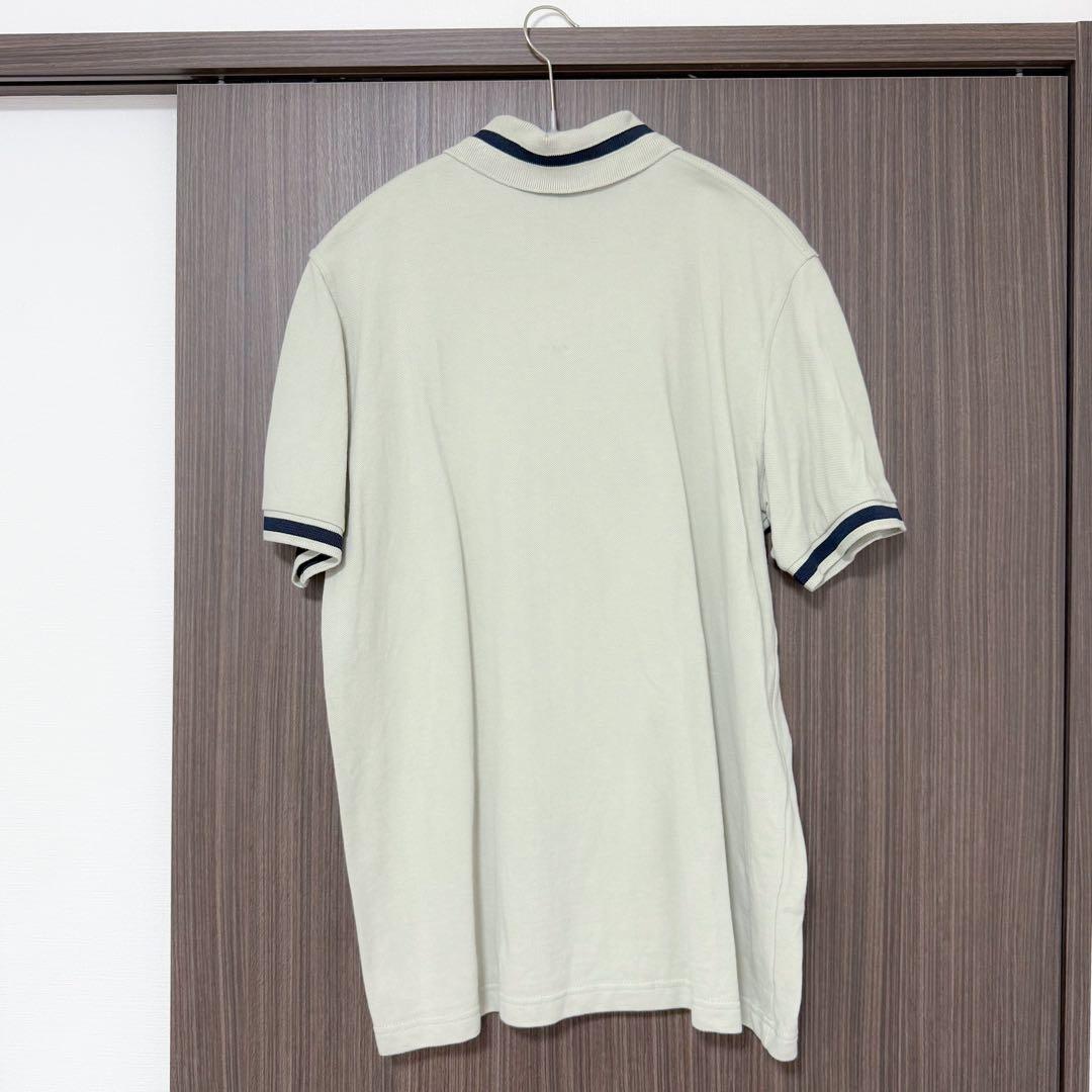 FRED PERRY ポロシャツ(M2) Lサイズ 40 アイボリー