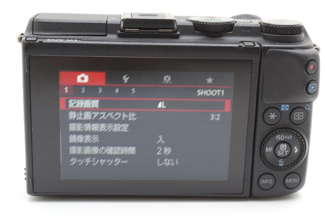 ★美品★Canon EOS M3 EF-M 15-45 IS STMレンズキット