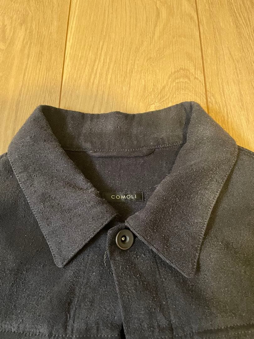 COMOLI コモリ シルクネップ TYPE-1ST ジャケット