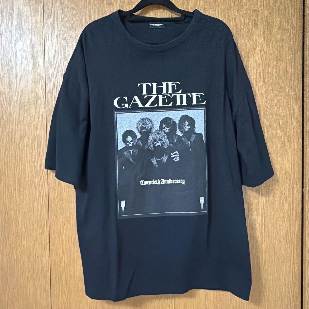 the GazettE 20周年記念メンバーTシャツ 黒 L/XL レア