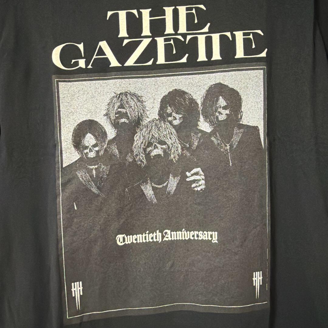 the GazettE 20周年記念メンバーTシャツ 黒 L/XL レア