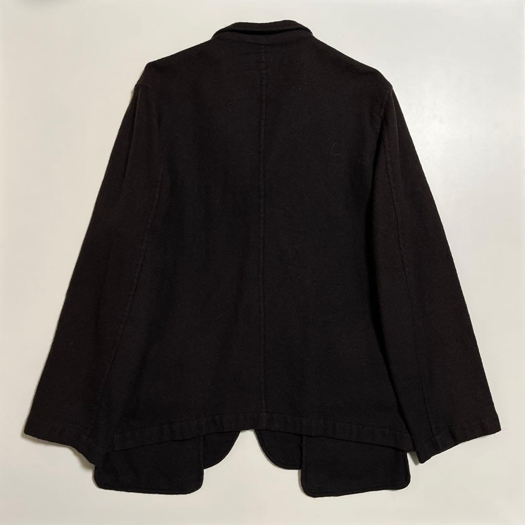 COMME des GARÇONS SHIRT ウール縮絨ジャケット ブラウン