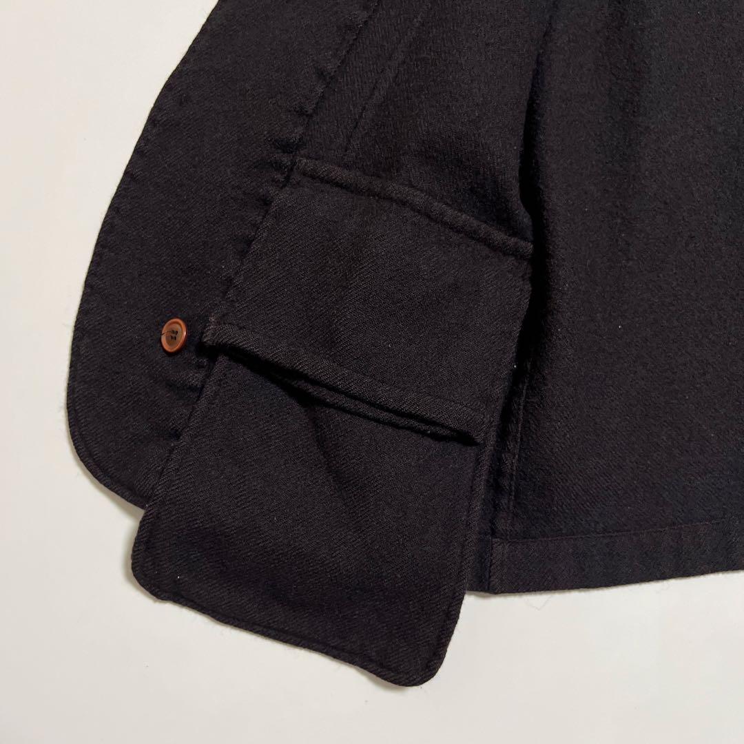 COMME des GARÇONS SHIRT ウール縮絨ジャケット ブラウン