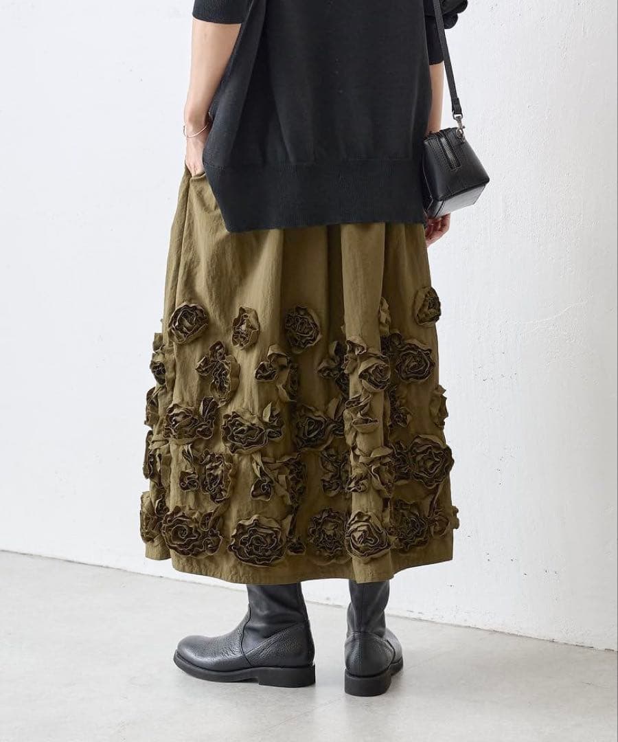 BEARDSLEY ビアズリー 花スカート 定価4.18万