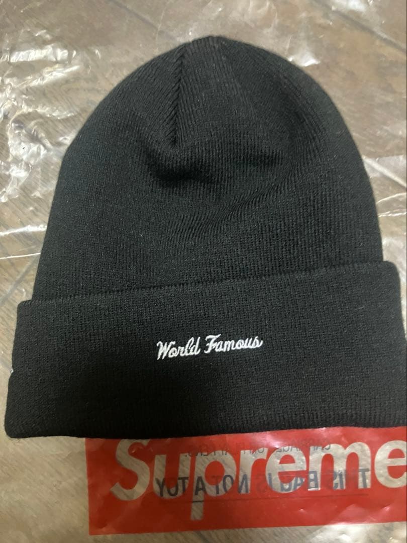 supreme ニット帽 ビーニー ボックスロゴ