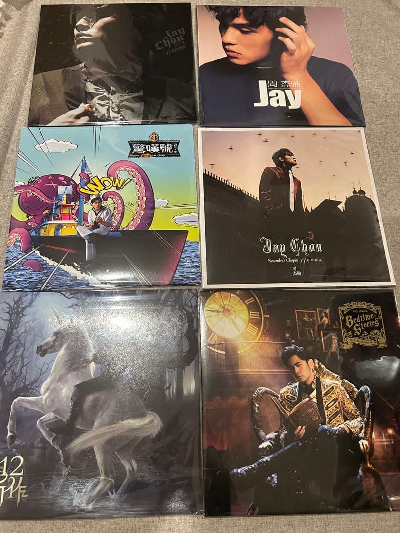 Jay Chou 周杰倫ジェイチョウ　レコード15点セット　台湾盤