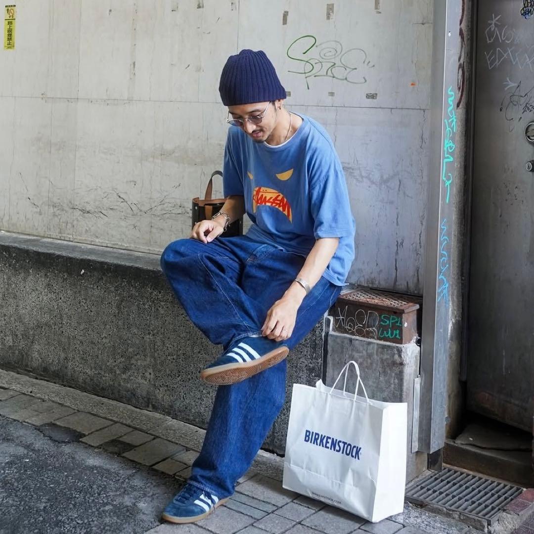 Stussy Tシャツ blue XL