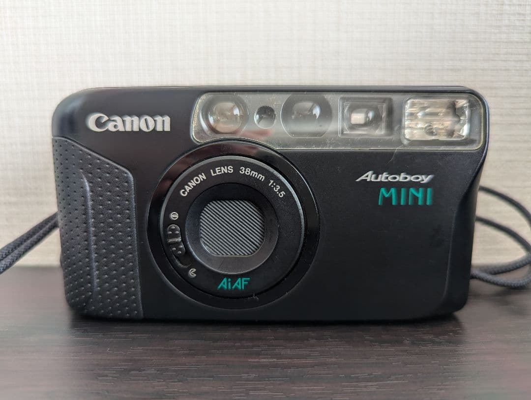 ＊動作良好 Canon AutoboyMini フィルムカメラ 期限切フィルム付